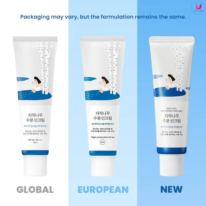 Round%20Lab%20Birch%20Juice%20Moisturizing%20Sun%20Cream%20SPF%2050%20PA%20++++%20%5B50ml%5D%20By%20Dream%20Skin%20Nepal%20-%20Image%202