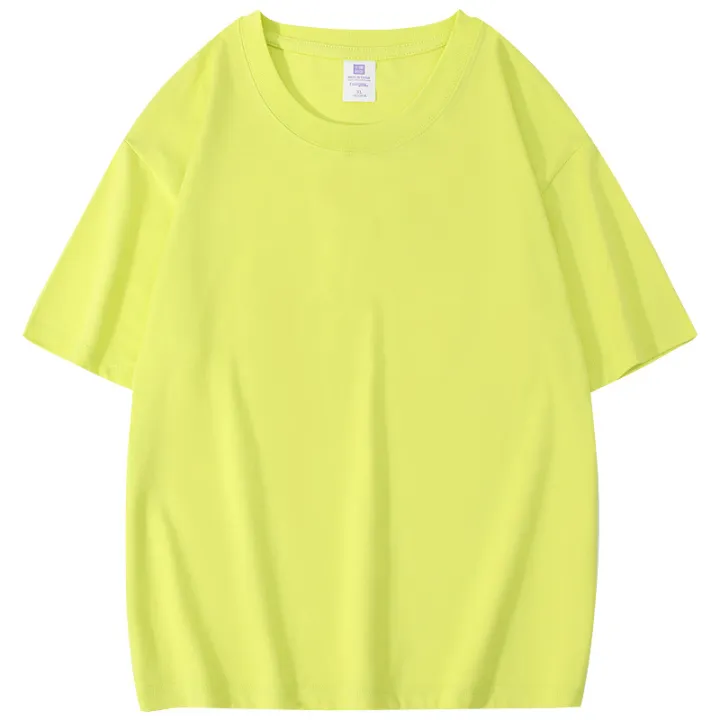 T-shirt%20custom%20260g%20dropped%20shoulder%20t-shirt%20solid%20color%20round%20neck%20short%20sleeve%20plus%20size%20men's%20solid%20color%20advertising%20shirt%20cultural%20shirt%20customization%20-%20Image%205