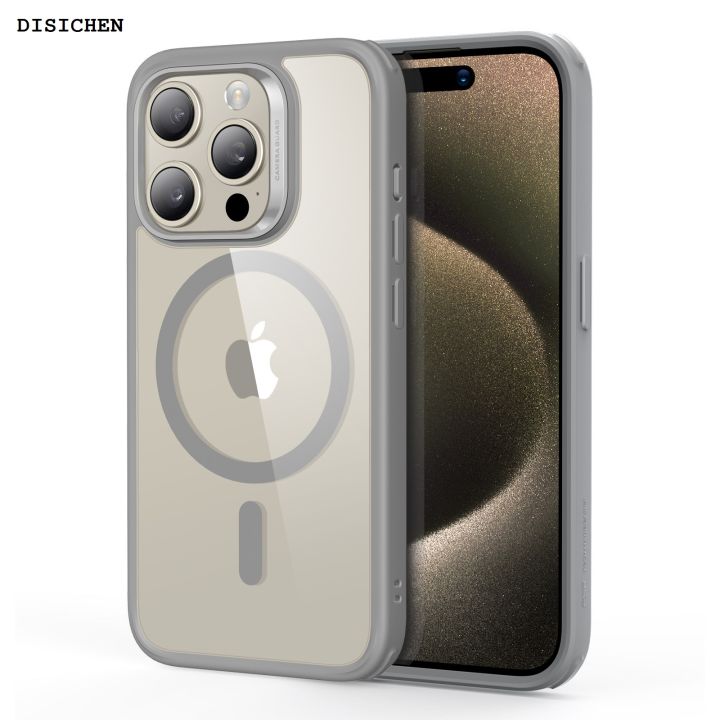 DISICHEN%20Special%20Life%20Leisure%20ESR%20for%20iPhone%2015%2015%20Pro%20Max%20MagSafe%20Case%20for%20iPhone%2015%20Pro%20Classic%20Hybrid%20Case%20for%20iPhone15%20Plus%20Clear%20Back%20Cover%20with%20HaloLock%20-%20Image%203