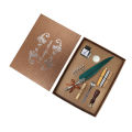 0 Retro Calligraphy Feather Pen Ink Set Creative. 