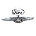 Ford Emblem Metal 3D Bonnet Hood Car Logo with Wings. 