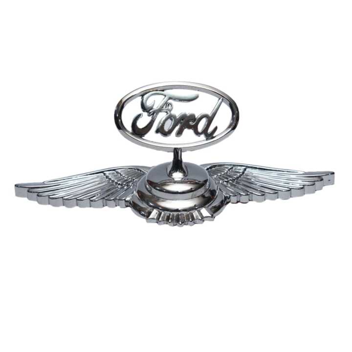 Ford Emblem Metal 3D Bonnet Hood Car Logo with Wings