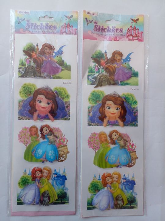 1%20Pcs%20Princess%20Sofia%20Cartoon%208D%20Stickers%20for%20Kids%20-%20Image%202