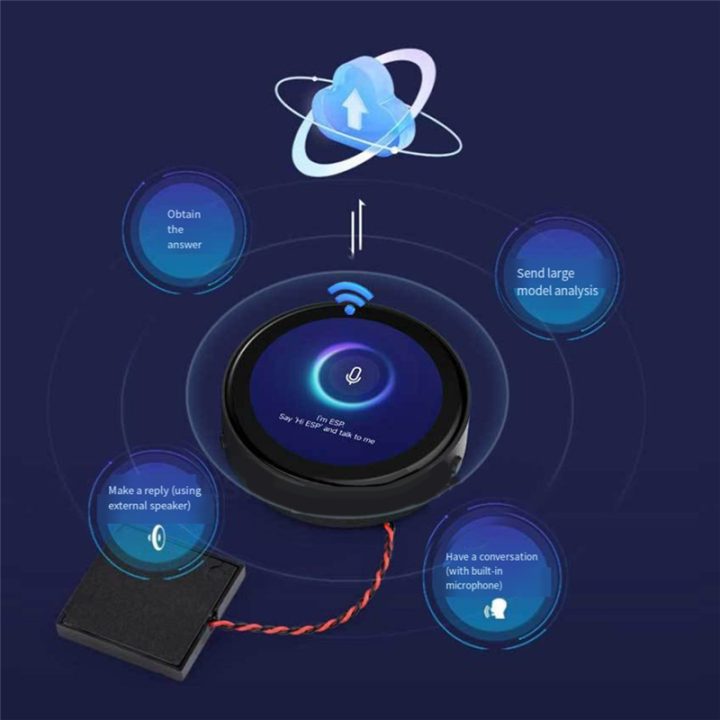 1.43inch%20Round%20LCD%20Touch%20Screen%20Included%20Development%20Board%20ESP32%20C6%20for%20DeepSeek%20XiaoZhi%20AI%20Voice%20Chat%20Robot%20BOX%20-%20Image%202
