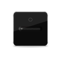 Zigbee Smart Fan Light EU Switch 1 Gang Touch Control with Slider Control Fan Speed Neutral Required Work with Tuya APP A. 