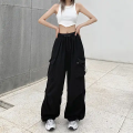 Summer Wide Leg Cargo Parachute Baggy Pocket Trouser Pants For Women By Forever Clothing - Fashion | Pants For Women. 