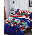 Avengers Bedsheet With Pillow Covers. 