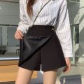 Asymmetrical A-line Fake Two-piece Shorts Slim Fit High Waist Golf Sports Mini Skirt Shorts Tummy Control Spicy Girl Style Women's Summer Short Pants Party. 