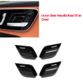 4Pcs Black Inner Door Handle Bowl Cover Trim for C E W214 S W223 GLC EQE EQS-Class 2021-2024 Door Bowl Replacement Parts. 