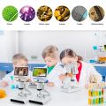 Andonstar 4.3Inch Chlidren 2MP 1080P Digital Microscope AD102 220X Portable Microscope for Kids and Adults Observe Outdoor Tools. 