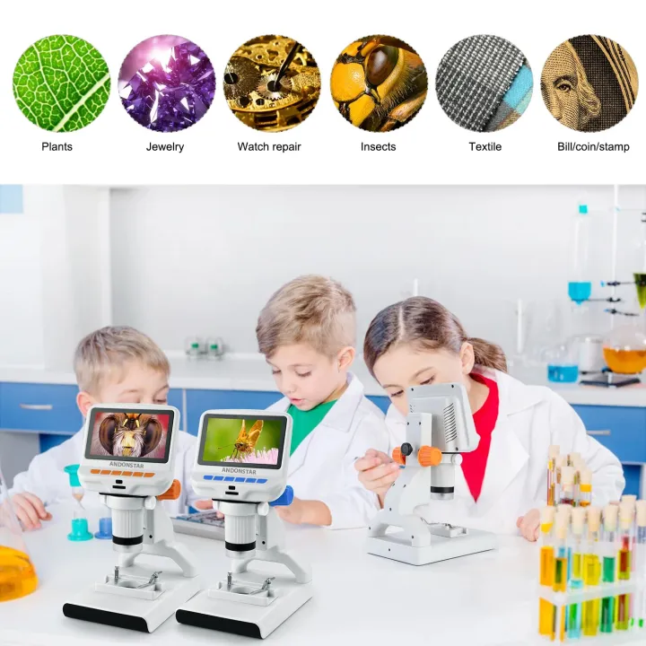 Andonstar%204.3Inch%20Chlidren%202MP%201080P%20Digital%20Microscope%20AD102%20220X%20Portable%20Microscope%20for%20Kids%20and%20Adults%20Observe%20Outdoor%20Tools%20-%20Image%207