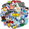 Artsy Home 25/50pcs Cool Developer Programming Coding Geeks Stickers. 