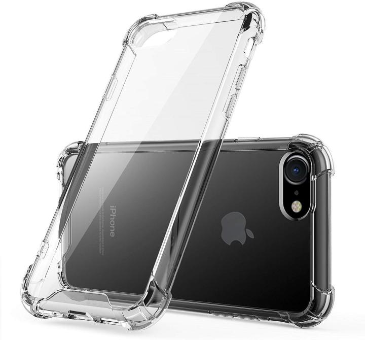 IPhone%205%205S%20&%205%20SE%206%20%206s%206%20Plus%207%20Plus%208%20Plus%20Clear%20Cover%20with%20Camera%20Protection%20Reinforced%20Corner%20Bumper%20Clear%20Transparent%20Shockproof%20Soft%20Cover%20Case%20-%20Image%202