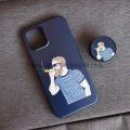 Oil Printed Case For Iphone 12 Pro Max (With Pop Socket) By Panchakumari Mobile Hub. 