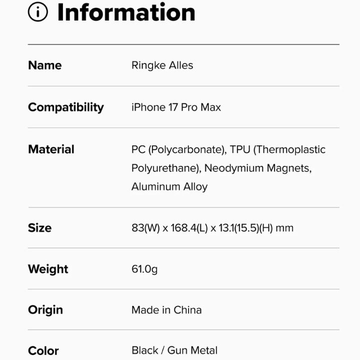 Ringke%20Alles%20for%20iPhone%2017%20Pro%20Max%20Case%20%5BCompatible%20with%20MagSafe%5D%20%20Protection%20Powerful%20Magnet%20Shockproof%20Cover%20with%20360%C2%B0%20Rotating%20Kickstand%20BY%20PMH%20TECH%20-%20Image%207