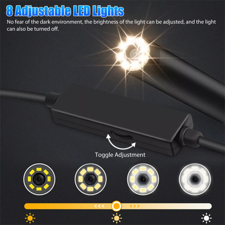 Wireless%20Endoscope%20WiFi%20Borescope%20Inspection%20Camera%201200P%20HD%20IP68%20Waterproof%20Snake%20Camera%20With%208%20LED%20For%20Android%20IOS%20Tablet%20PC%20Demoo%20-%20Image%204