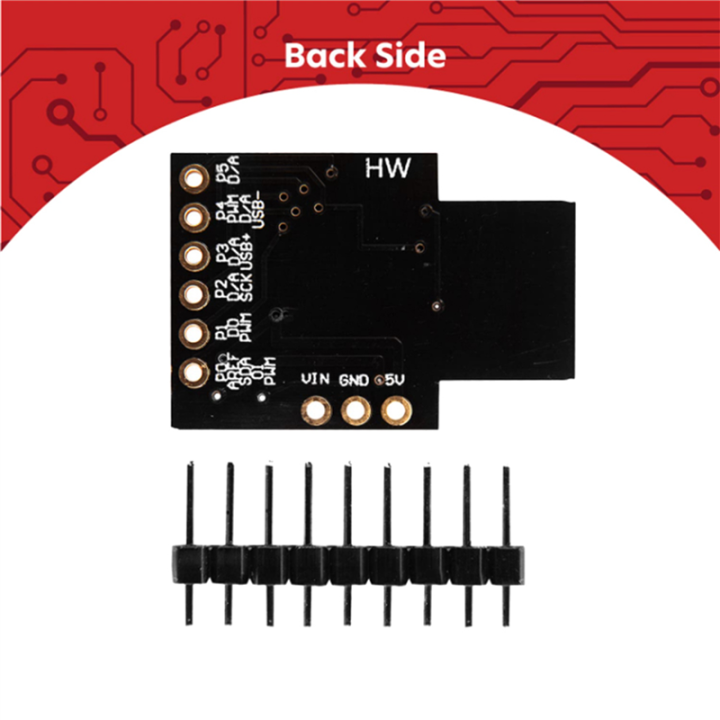 10Pcs%20ATTiny85%20Digispark%20I2C%20LED%20.3%20Kickstarter%205V%20IIC%20SPI%20USB%20Development%20Board%206%20I/O%20Pins%20for%20-%20Image%204