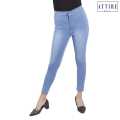 Attire Nepal Light Blue Denim Stretchable Jeans For Women. 