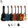 Manaslu Shree 38 Inch Beginner Acoustic Guitar with Package. 