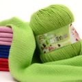 Benang Kait Baby Yarn Crochetyarn Milk Cotton Cotton Yarn Knitting Yarn Soft. 