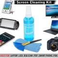 3 In 1 Screen Cleaning Kit With Microfiber Cloth & Brush For Laptops,Mobiles,LCD,LED,Computers. 