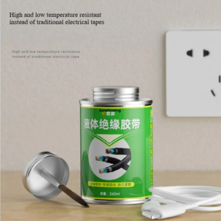 Liquid Insulating Tape Repair Rubber Electrical Wire Cable Coat Fix ...