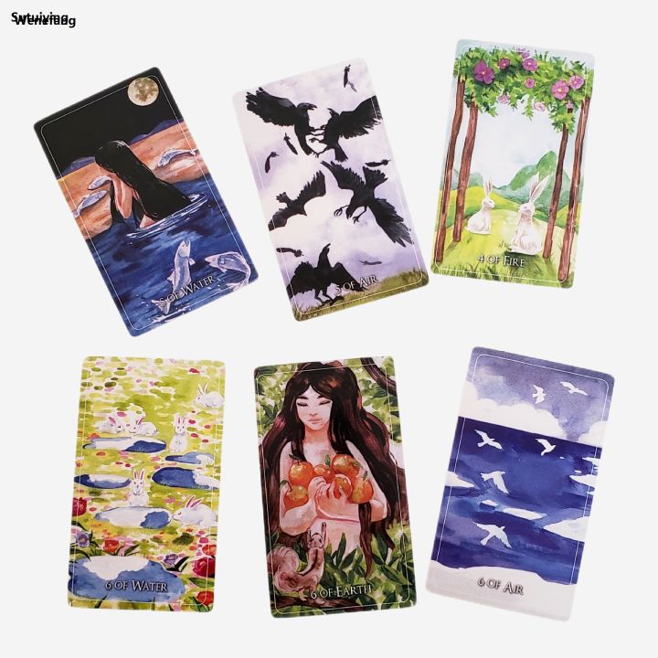 Wenefang%20Sutuiying%20New%2012x7cm%20Wild%20Child%20Tarot%2078%20Cards%20Wild%20Child%20Tarot%20With%20Booklet%20Luxury%20Luxury%20Family%20Entertainment%20Board%20Game%20Kids%20Toys%20Holiday%20Gift%20-%20Image%206