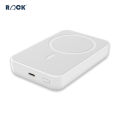 Rock 10000 mah MagSafe Powerbank | 15W Wireless Charging | PD 20W Fast Charging | Portable Compact Power Bank | Type-C | Powerbank for iPhone & Android. 