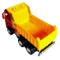 High Beach Toy Sliding Engineering Dumper Construct Tipper Truck Gift For Kids - 18cm. 