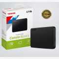 Toshiba Canvio Basics 1TB Portable External Hard Drive USB 3.0. 