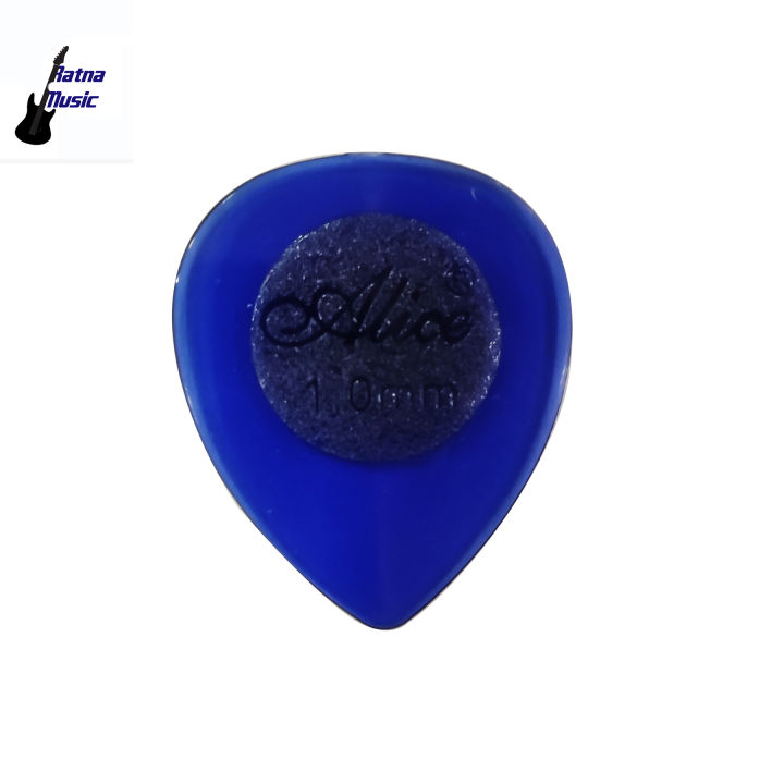 Guitar Pick Alice Small Size Durable Clear Water-drop Jazz Acoustic Electric Guitar Picks 1.0 mm