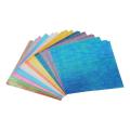 Origami star Colored origami Rainbow paper Thick card Flash paper Glossy paper Birthday party decoration. 