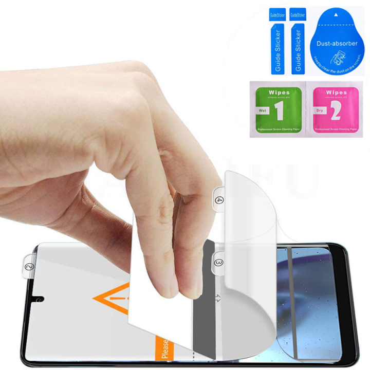 Sunshine%20Motorola%20Moto%20G72%20Unbreakable%20Matte%20Gaming%20Hydrogel%20Membrane%20Screen%20Protector%20(Not%20A%20Tempered%20Glass)%20-%20Image%204
