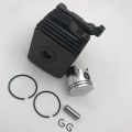 1Set Brush Cutter Grass Trimmer Cylinder Set 34mm for FS38 FS45. 