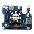 (GGBR) 2X for 5 PoE HAT 802.3Af/At GPIO Expansion Board with Cooling Fan 5V/12V for 5. 