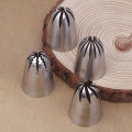 901 902 903 904 Stainless Steel Large Size Close Star Piping Nozzle Cream Icing Tips Cake Fondant Kitchen Baking Tool MENGYU. 