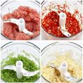 Multi Functional Speedy Vegetable And Fruit Food Chopper Spin Cutter With 3 Blades Manual Salad Maker. 