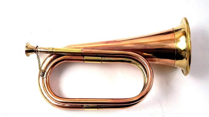 Full Size Pure Brass Bugle-Bikul