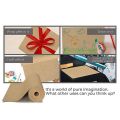Kraft Paper Roll-Perfect for Packing, Moving, Gift Wrapping, Shipping, Parcel,Wall Art,Bulletin Boards,Floor Covering. 