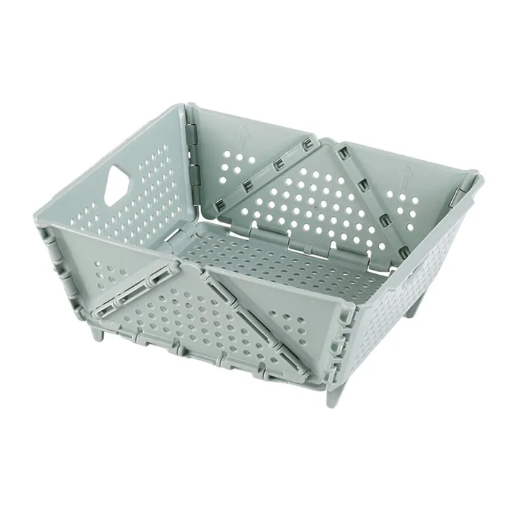 Folding%20Basket%20Collapsible%20Crates%20Cute%20Gifts%20Container%20Rectangle%20Bin%20Fruit%20Vegetable%20Holder%20Foldable%20Drain%20Basket%20for%20Kitchen,Bedroom%20-%20Image%202
