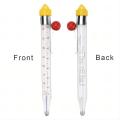 Profesional Instant Read Candy Thermometer - 3 Display Modes, Stainless Steel, Perfect For Baking, Candle Making Cooking. 