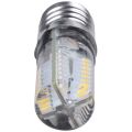 fasdaga 5X E17 Socket 5W 64 LED Lamp Bulb 3014 SMD Light Warm White AC 110V-220V. 