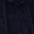 Navy Blue Color Plain Design Formal Shirt For Men. 