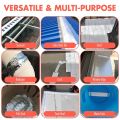 Super Strong Adhesive Waterproof tape Permanent Repair Aluminum Butyl Roof Water Leakage Solution Rubber Foil Suitable for Leak , surface Crack , Window Sill Gap , Sealing , Tank. 