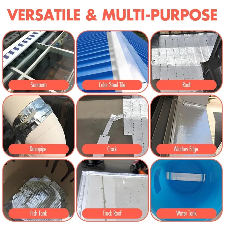 Super%20Strong%20Adhesive%20Waterproof%20tape%20Permanent%20Repair%20Aluminum%20Butyl%20Roof%20Water%20Leakage%20Solution%20Rubber%20Foil%20Suitable%20for%20Leak%20,%20surface%20Crack%20,%20Window%20Sill%20Gap%20,%20Sealing%20,%20Tank%20-%20Image%203