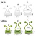 10PCS Invisible Plants Holder Greenhouse Bracket Wall Sticky Hook Plant Clip Wall Vines Rattan Clamp. 