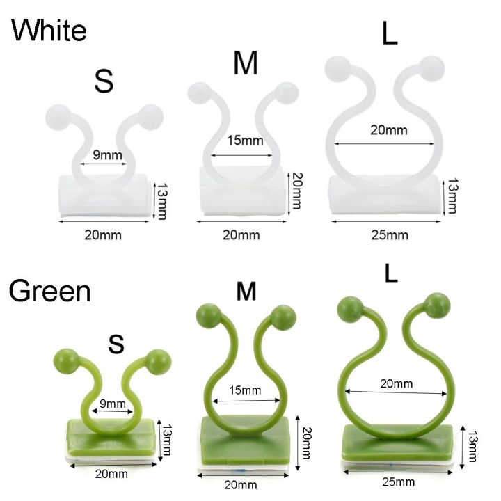 10PCS%20Invisible%20Plants%20Holder%20Greenhouse%20Bracket%20Wall%20Sticky%20Hook%20Plant%20Clip%20Wall%20Vines%20Rattan%20Clamp%20-%20Image%202