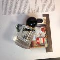 Difutagui Bottle Portable Glass Spray Round Cap Perfume Bottle Fashion Vertical Profesional Profesional Strip Toilet Bottle 30/50ml High-end makeup for daily use. 