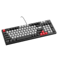 T-Wolf T50 97 Key RGB Backlit Wired Mechanical Keyboard with Multimedia Knob and Dynamic Backlit. 