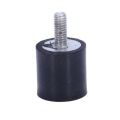4pcs M4 Outside Inside Anti Vibration Rubber Buffer Insulator Attachment 15mmx15mm. 